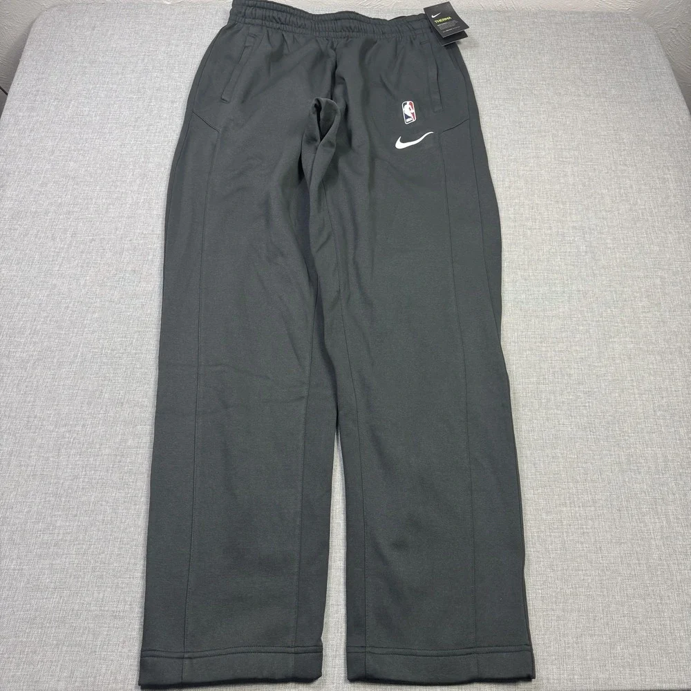 Nike Track Pants Mens XLT Big & Tall Gray Dri-FIT NBA Elastic Waist Pockets